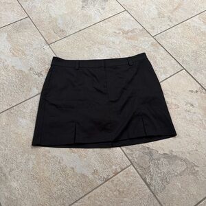 IZOD Golf Womens Mini Skort Black Size 14